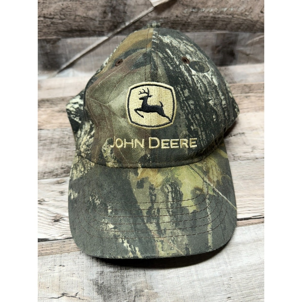 John Deere‎ Camoflauge Hat Adjustable One Size
